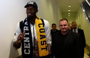 Usain Bolt en essai en Australie pour devenir footballeur professionnel