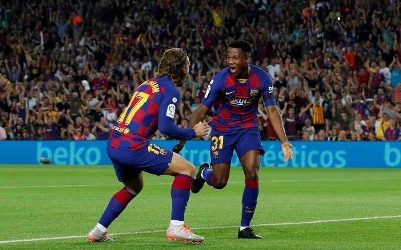 Barca-Ansu-Fati-traite-de-vendeur-noir-Griezmann-revolte