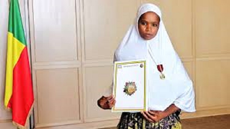 Benin-Sakina-Harouna-decoree-a-la-presidence-pour-sa-bravoure