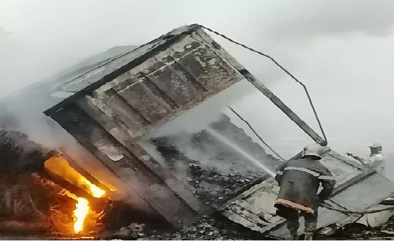 Benin-un-mort-calcine-dans-un-accident-de-circulation
