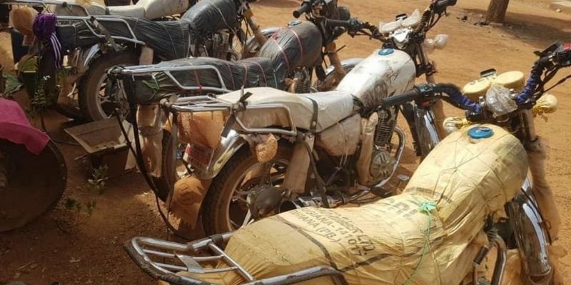 Burkina Faso lutte contre la contrebande un important lot d'objets saisis