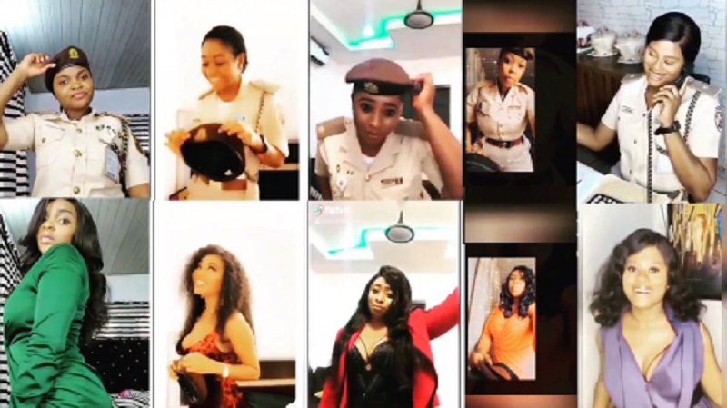 Challenge-‘Dont-Rush-6-officiers-accusees-davoir-exhibe-leur-corps-et-profane-leur-uniforme-suspendues-video