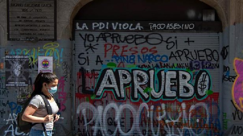 CHILE-CONSTITUTION-REFERENDUM-CAMPAIGN