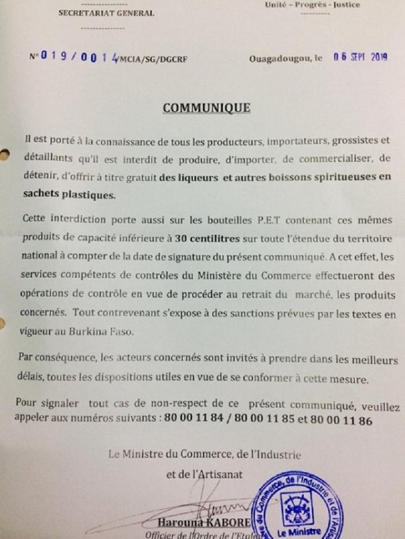 Communique-faso