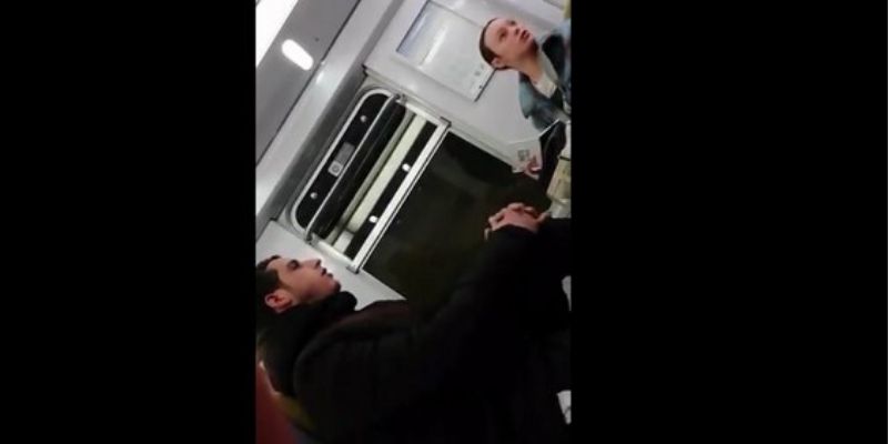 Elle-empeche-2-pickpockets-de-voler-le-sac-dune-passagere-video