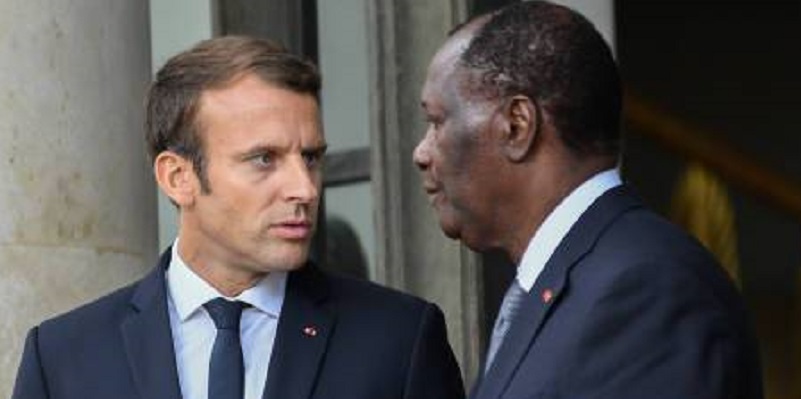 France-Cote-dIvoire-breve-escale-dAlassane-Ouattara-chez-Emmanuel-Macron