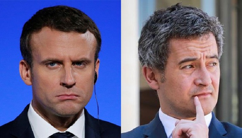 France-Emmanuel-Macron-defend-son-ministre-de-linterieur-vise-par-des-accusations-de-viol
