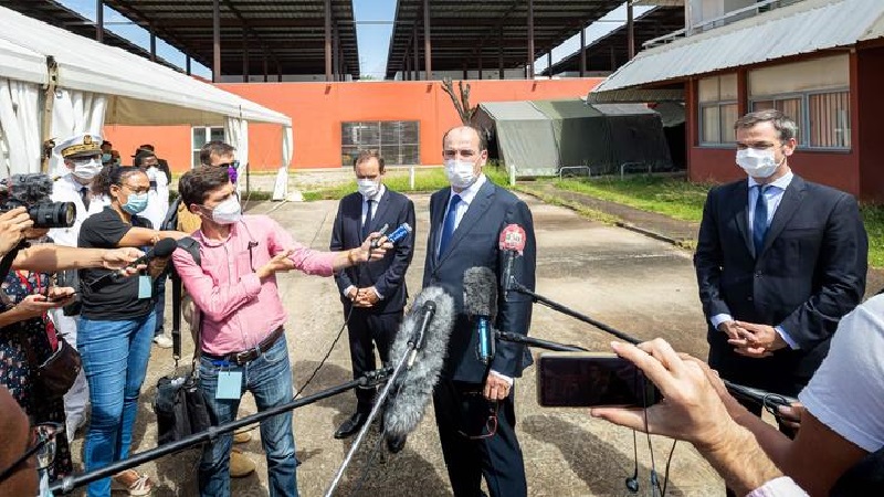 FRANCE-OVERSEAS-GUIANA-HEALTH-VIRUS-POLITICS-GOVERNMENT