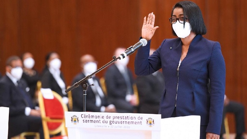 Gabon-la-Premiere-ministre-a-prete-serment-ce-mercredi-21-juillet
