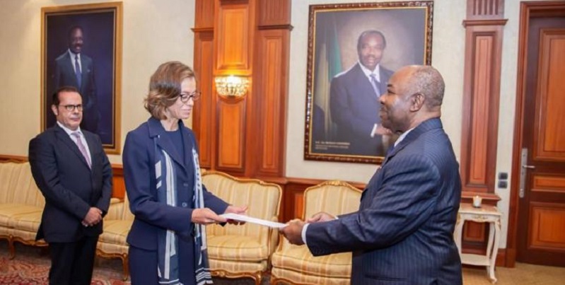 Gabon-la-mission-de-la-nouvelle-Ambassadrice-de-lUE-presentee-a-Ali-Bongo