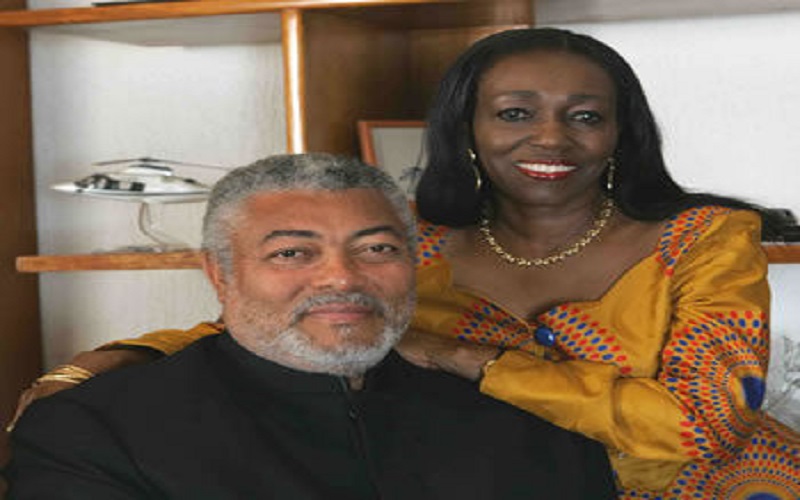 Ghana-Mort-de-JJ-Rawlings-son-epouse-se-retire-de-la-course-a-la-presidence