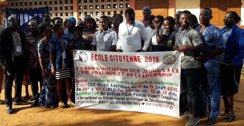 ONG-IJD, Adetikopé, Initiatives des Jeunes pour le Développement, Adetikopé, École citoyenne, Pascal Edoh AGBOVE, Directeur Exécutif,