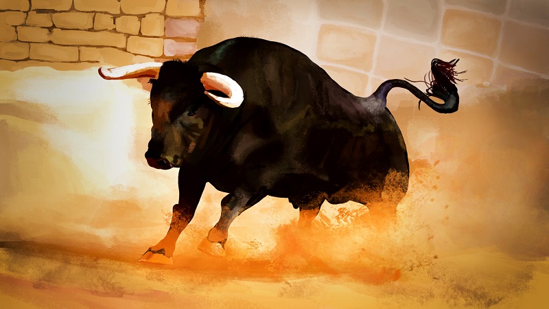 Inde-un-taureau-dechaine-pietine-un-petit-garcon-a-cause-de-son-t-shirt-video