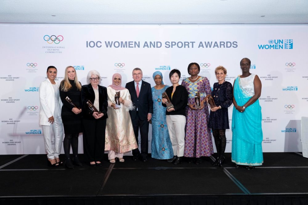 La Togolaise Nathalie Noameshie, vainqueur du Trophée ‘Femme et Sport’ in