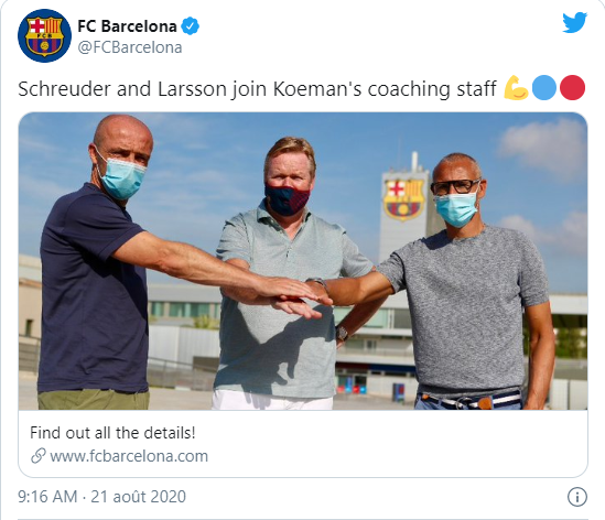 Larsson-integre-le-staff-de-Koeman-avec-Schreuder-au-Barca