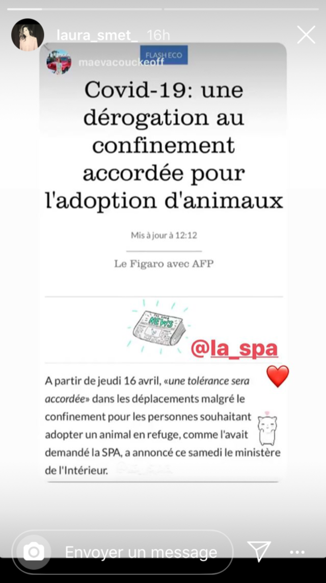 Laura-Smet-story-instagram