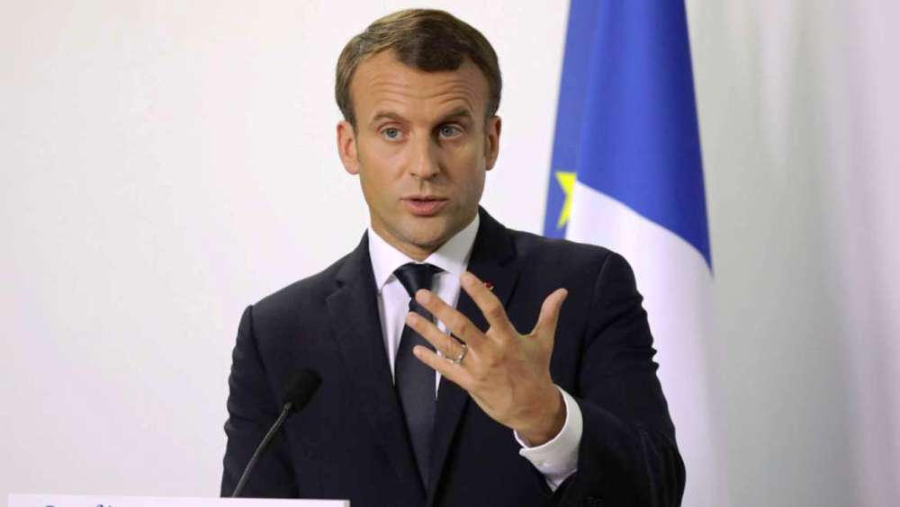 Le-President-Macron-echange-ce-mercredi-avec-des-entrepreneurs-de-la-Fondation-Tony-Elumelu-TEF-au-Nigeria