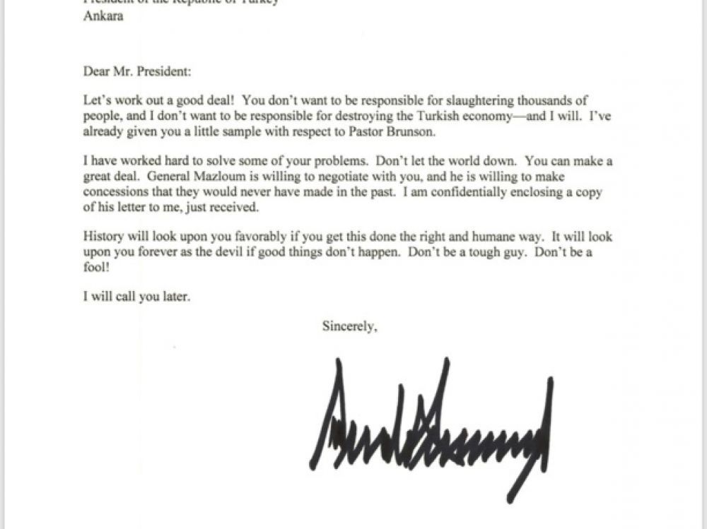 Lettre-Trump