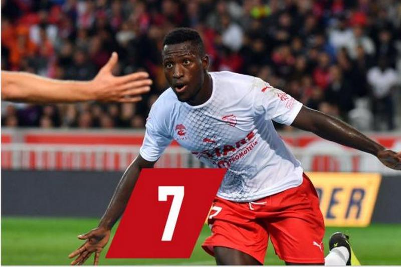 Ligue-1-Lille-accroche-par-Nimes-le-Togolais-Kevin-Denkey-buteur