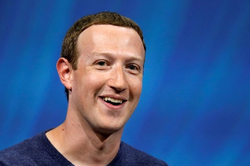 Facebook's founder and CEO Mark Zuckerberg speaks at the Viva Tech start-up and technology summit in Paris