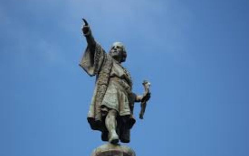 Mexique-une-statue-de-Christophe-Colomb-retiree