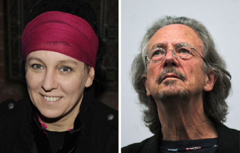 Olga-Tokarczuk-et-Peter-Handke-laureats-des-prix-Nobel-de-litterature-2018-et-2019