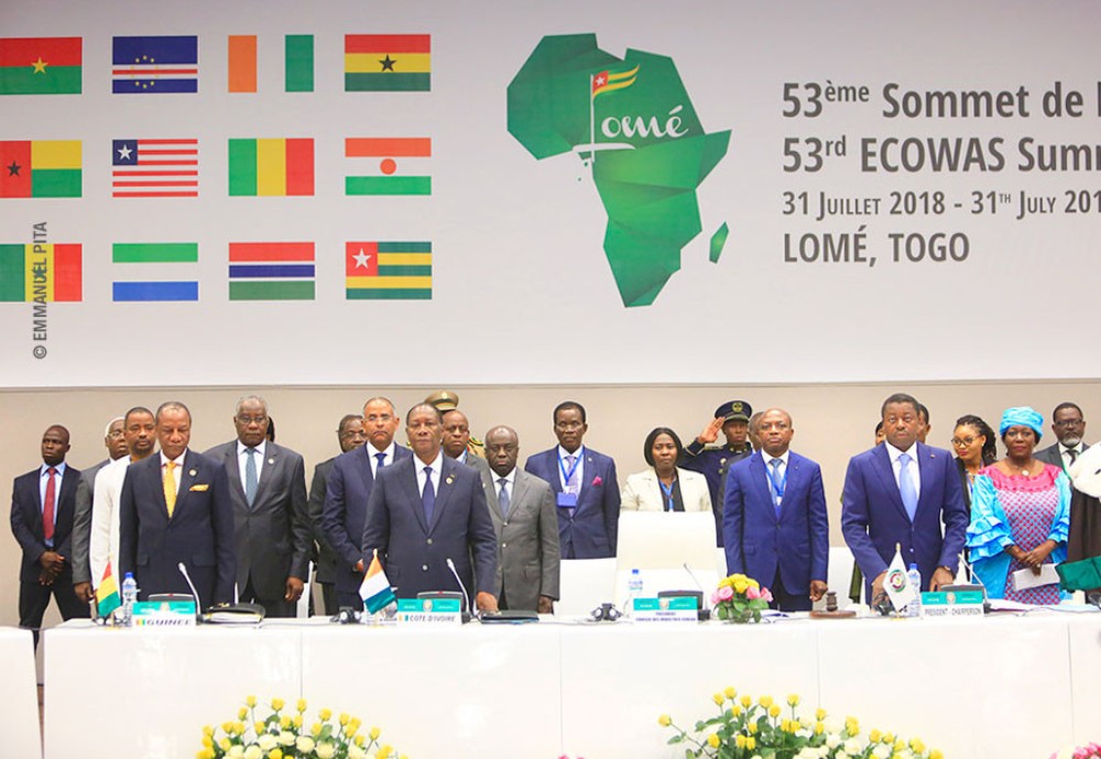 Ouverture-de-la-53e-session-de-la-Conference-des-chefs-dEtat-et-de-Gouvernement-de-la-CEDEAO-a-Lome-discours-du-President-togolais-Faure-E.-Gnassingbe