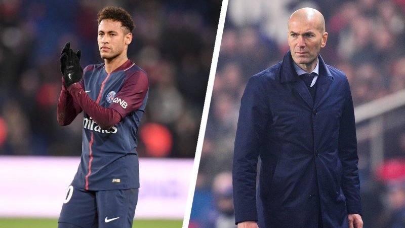 PSG-Real-Madrid-nouvelle-reaction-de-Zidane-a-la-piste-Neymar-e1565595194750