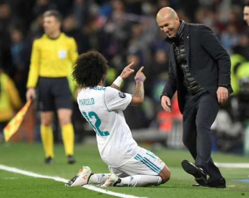 Real-Madrid-Marcelo-encense-Zinedine-Zidane