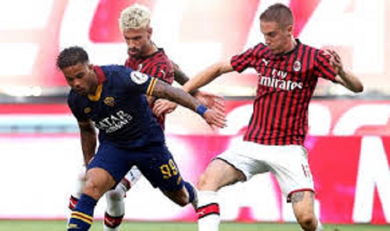 Serie-A-lAC-Milan-et-lAS-Roma-se-quittent-dos-a-dos