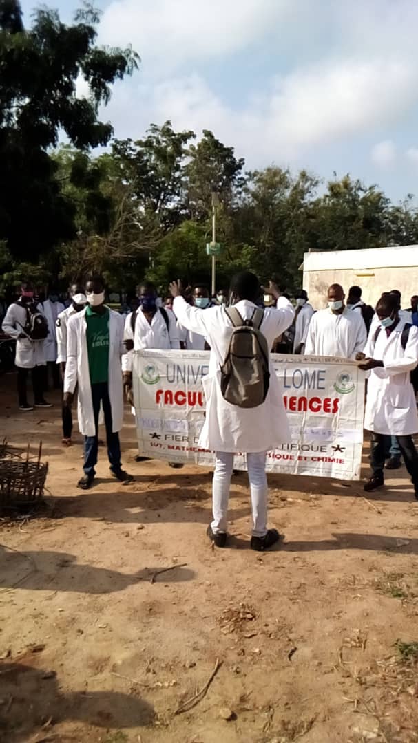 Togo-Universite-de-Lome-Mouvement-dhumeur-a-la-Faculte-des-Sciences