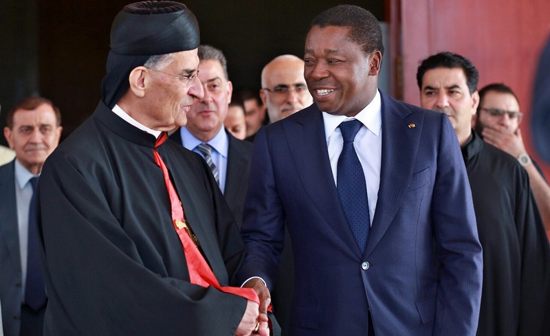 Togo-Visite-du-Cardinal-Bachara-Boutros-Rai-chez-Faure-Gnassingbe-ce-mercredi