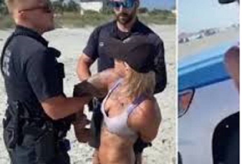 Une-acrobate-arretee-pour-avoir-porte-un-string-sur-la-plage