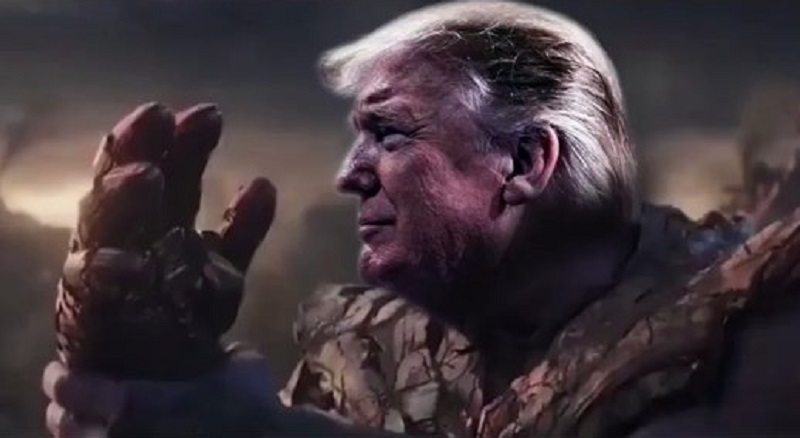 Video-Ce-clip-de-Trump-qui-se-transforme-en-Thanos-le-super-mechant-de-Marvel-au-coeur-des-critiques