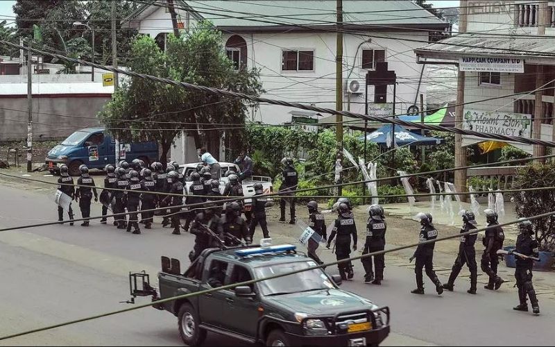 cameroun-violents-heurts-entre-la-police-et-les-manifestants-anti-paul-biya-ce-mardi