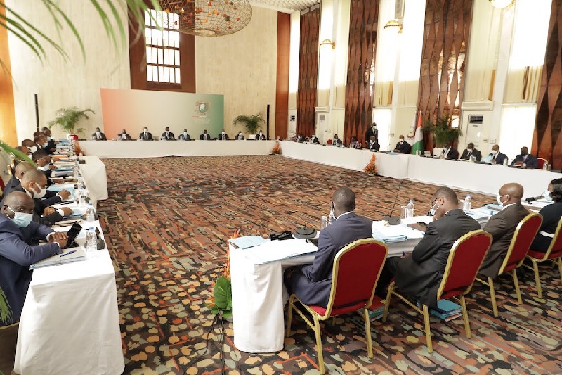 Côte d'Ivoire Conseil des ministres message émouvant d'Alassane Ouattara