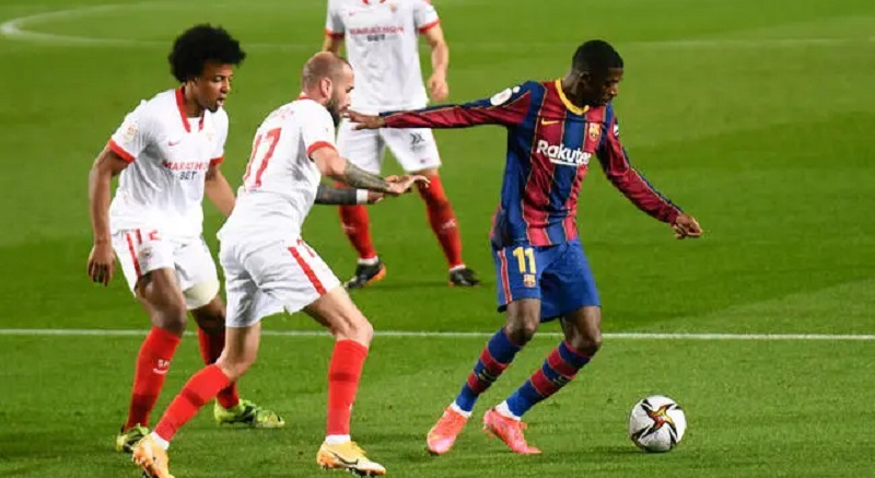 Foot Le Barça fait une remontada avec Seville à une semaine du PSG