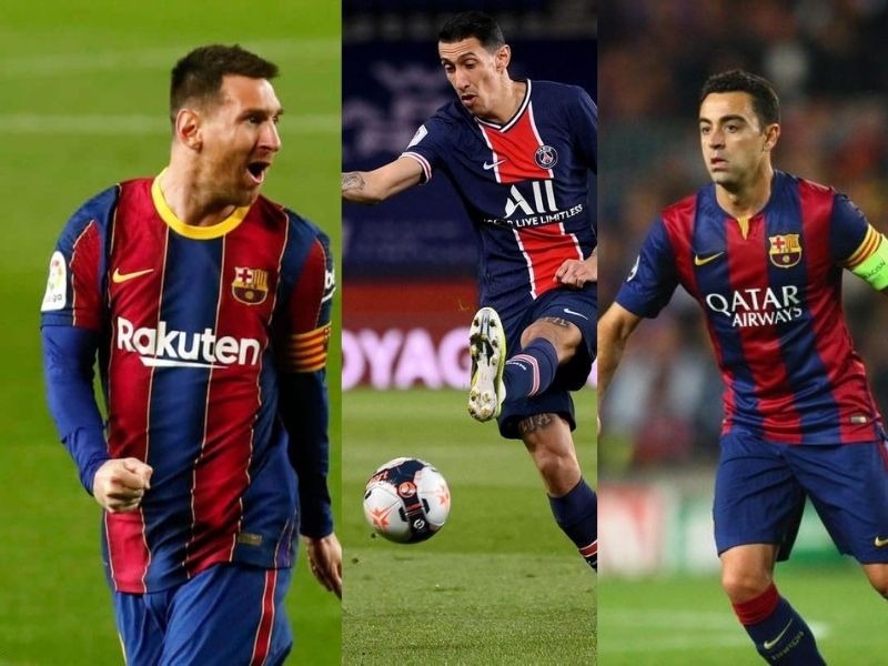 Messi 1er, Di Maria 2e, Xavi 6e, le classement des meilleurs passeurs du 21e siècle