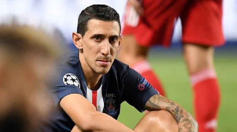 PSG Angel Di Maria cambriolé lors du match face à Nantes