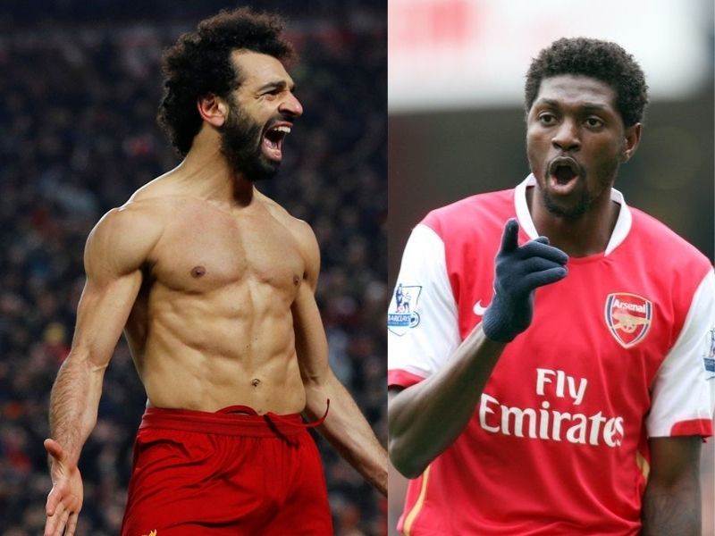 Premier League ce record d'Emmanuel Adebayor que vise Mo Salah