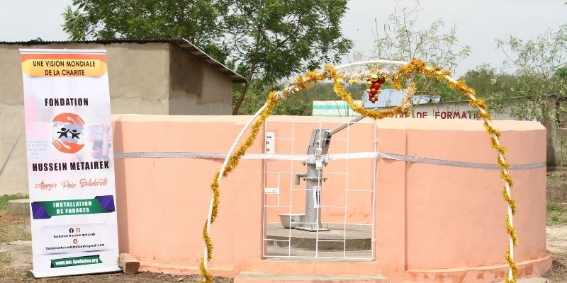 Togo la population de Bégbé a désormais accès à l’eau potable grâce à la fondation Hussein Métairek