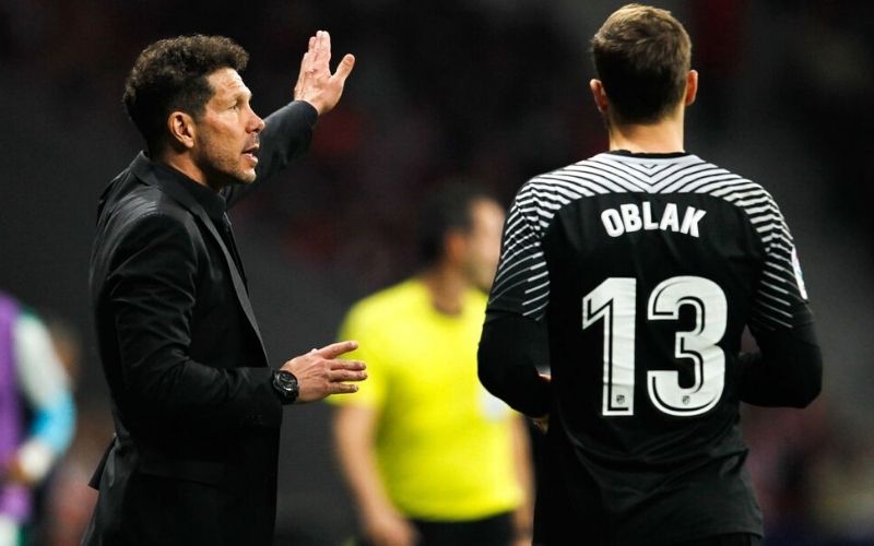 Atlético Madrid Jan Oblak prépare un sale coup à Diego Simeone