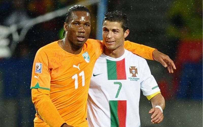 Didier Drogba: Cristiano Ronaldo hopes to copy Chelsea icon