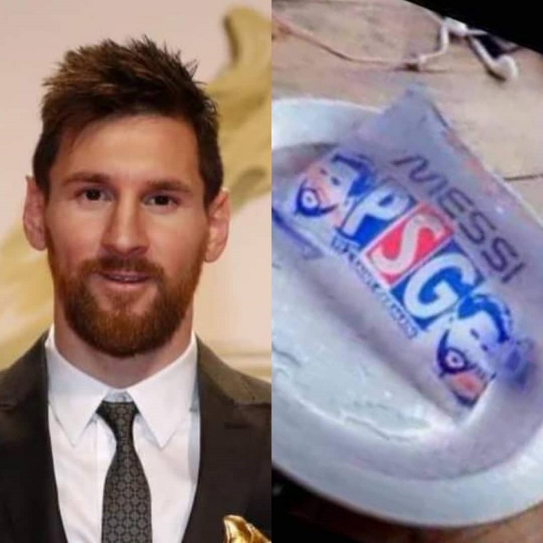 ''Messi PSG", cette eau minérale qui crée le buzz sur la toile