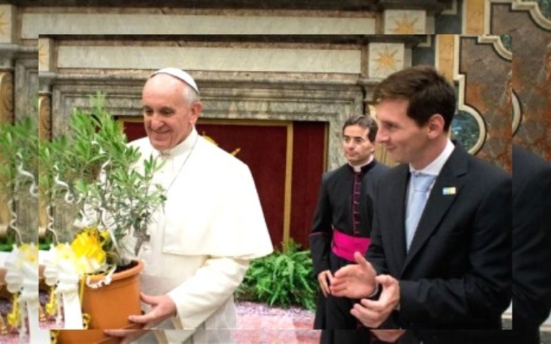 PSG le Pape François recevra cet étrange cadeau... de Lionel Messi