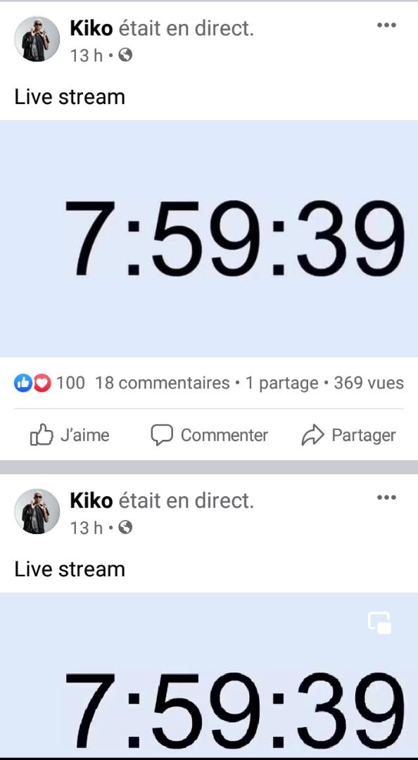 Togo/Musique : Kiko dans de sales draps ; l'artiste est déboussolé par ce phénomène