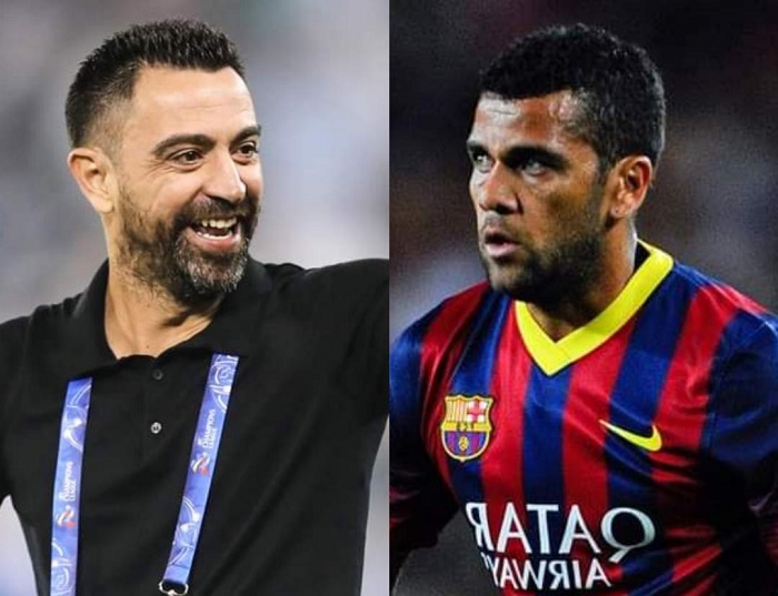 Barça : Xavi envisage de réintégrer Daniel Alves dans l'équipe