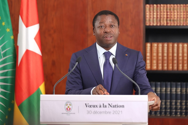 Togo L'intégralité du discours de vœux 2022 de Faure Gnassingbé