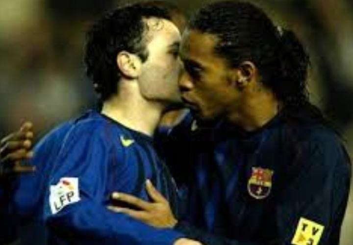 Ronaldinho Iniesta