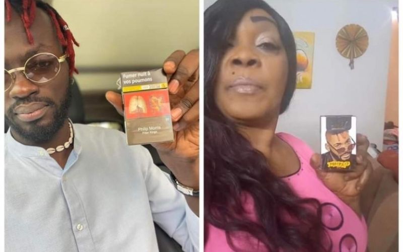 Dj Arafat sur une boîte de cigarette un violent clash éclate entre Ali le code et Tina Glamour